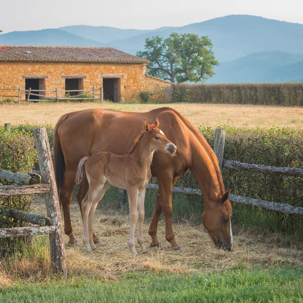 Élevage de chevaux, Dakota Horse Center, Brindas