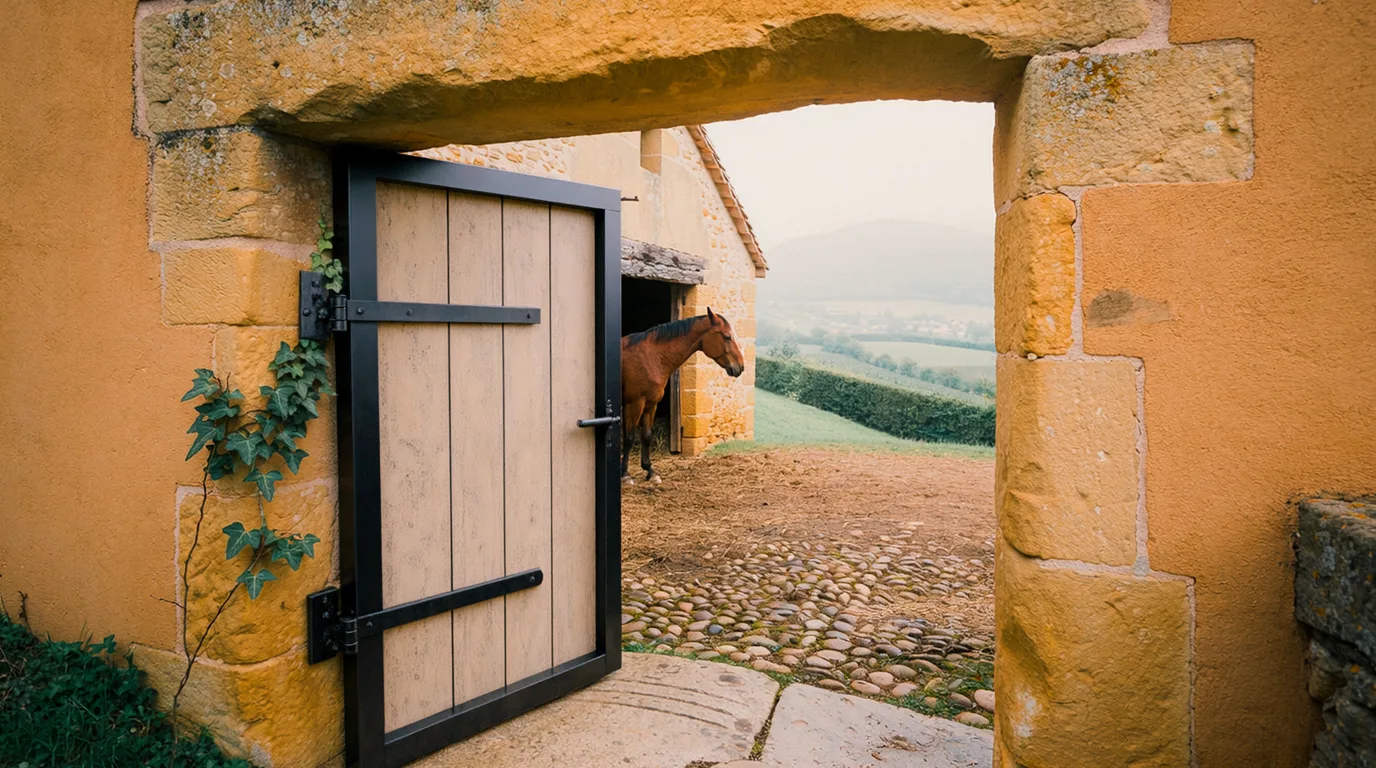 Entrée, Dakota Horse Center, centre équestre à Brindas